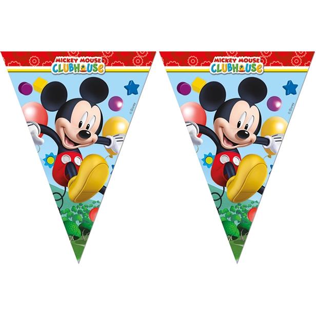 Mickey Mouse Playful Bunting Flag Banner Decoration | Party Save Smile