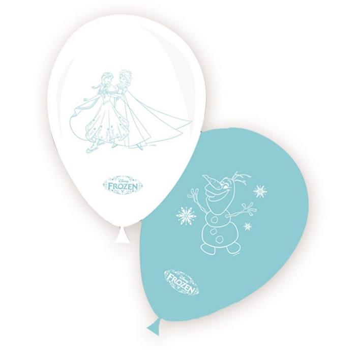 Disney Frozen Ice Skating Party Latex Balloons Pack of 8 | Party Save Smile