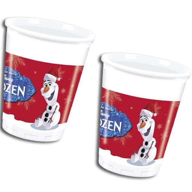Olaf Christmas Party Cups Pack of 8 | Party Save Smile