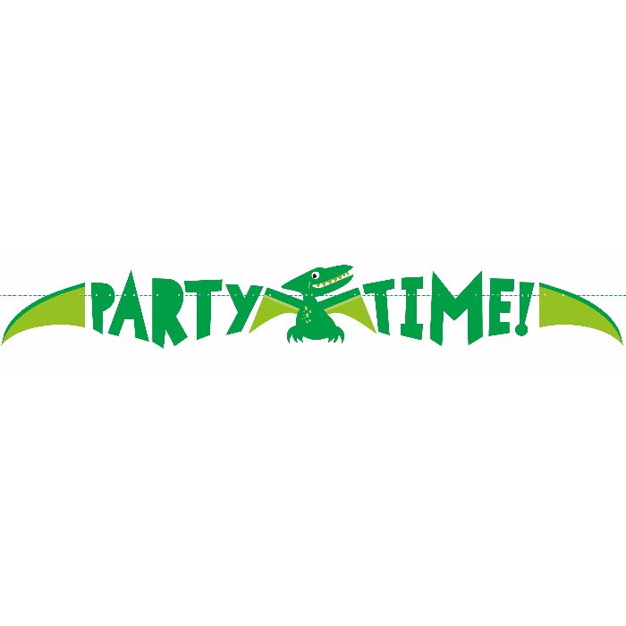 Blue & Green Dinosaur Party Set