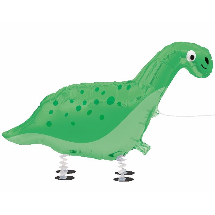 Brontosaurus Walking Dinosaur Balloon 37 Inches | Party Save Smile