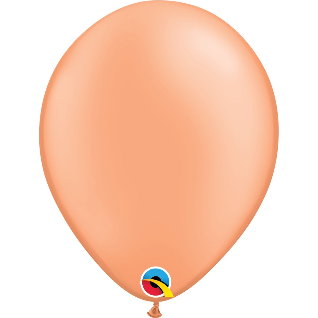 Neon Orange 11 Inch Latex Balloons: Qualatex Decorator Balloons | Party Save Smile