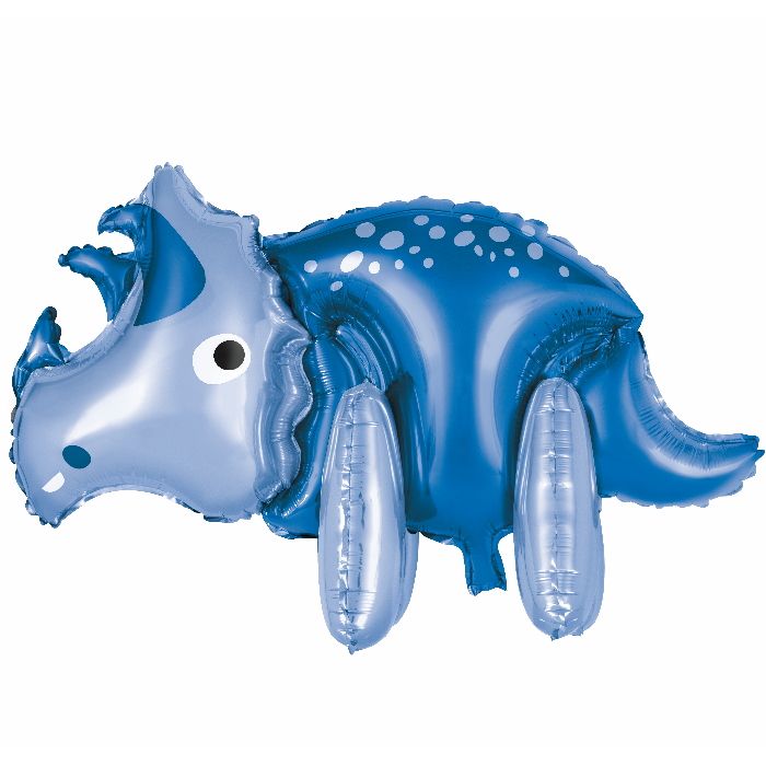Triceratops Air Filled Dinosaur Balloon 34 Inches | Party Save Smile