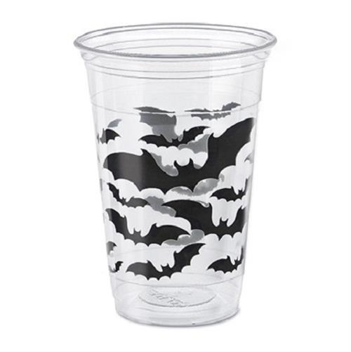 Halloween Cups Bat Print Pack of 8 | Party Save Smile