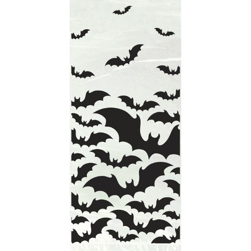 Black Bats Halloween Party Cello Loot Favour Bags Pack of 20 | Party Save Smile