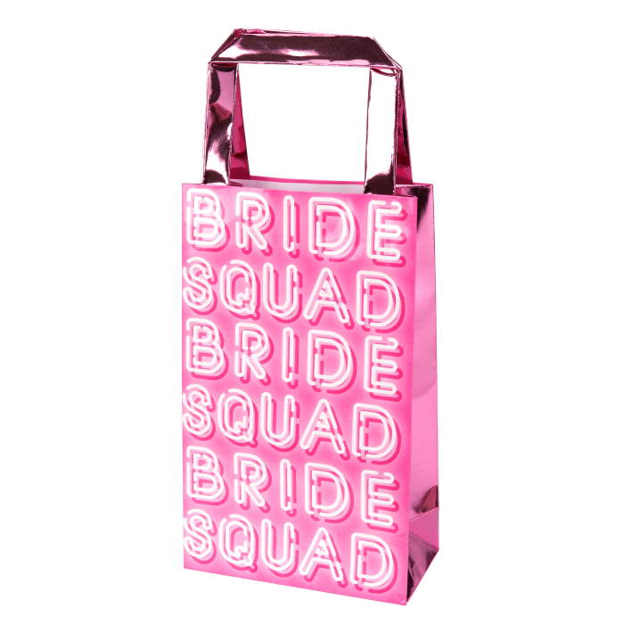 Bride Squad Hen Party Paper Favour Loot Bags Pack of 5 | Party Save Smile