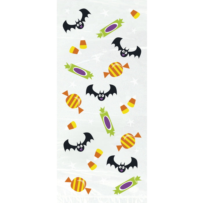 Halloween Sweet Bags - Bats and Sweets Pack of 20 | Party Save Smile