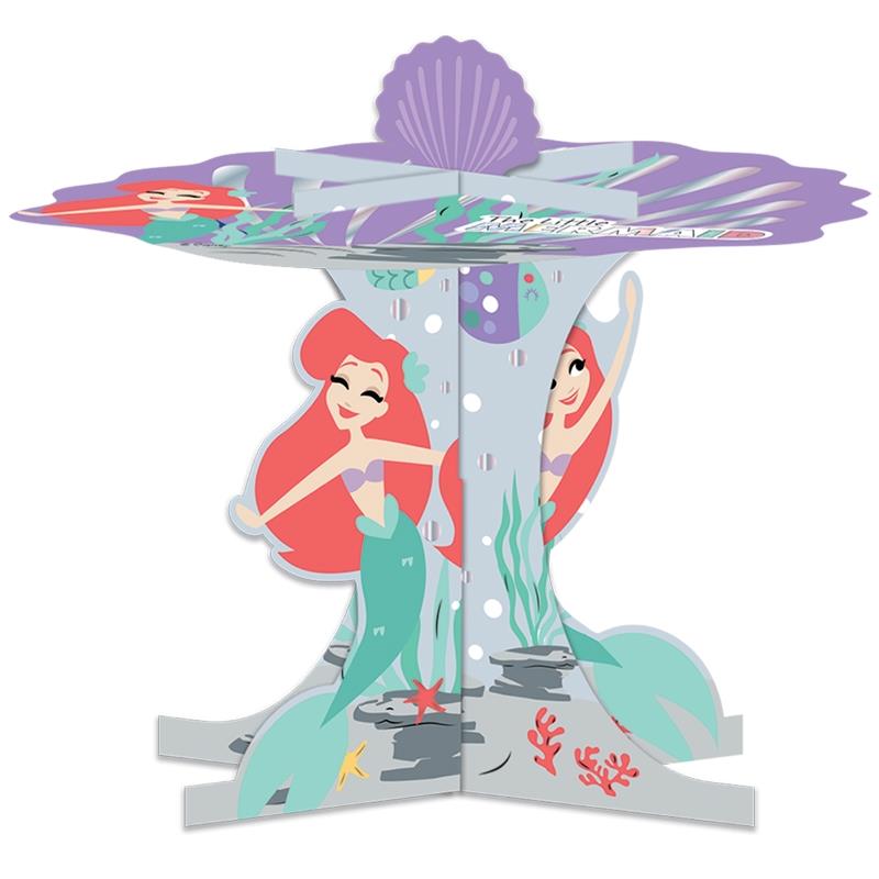 Ariel Little Mermaid Cake Stand for Cupcakes | Party Save Smile
