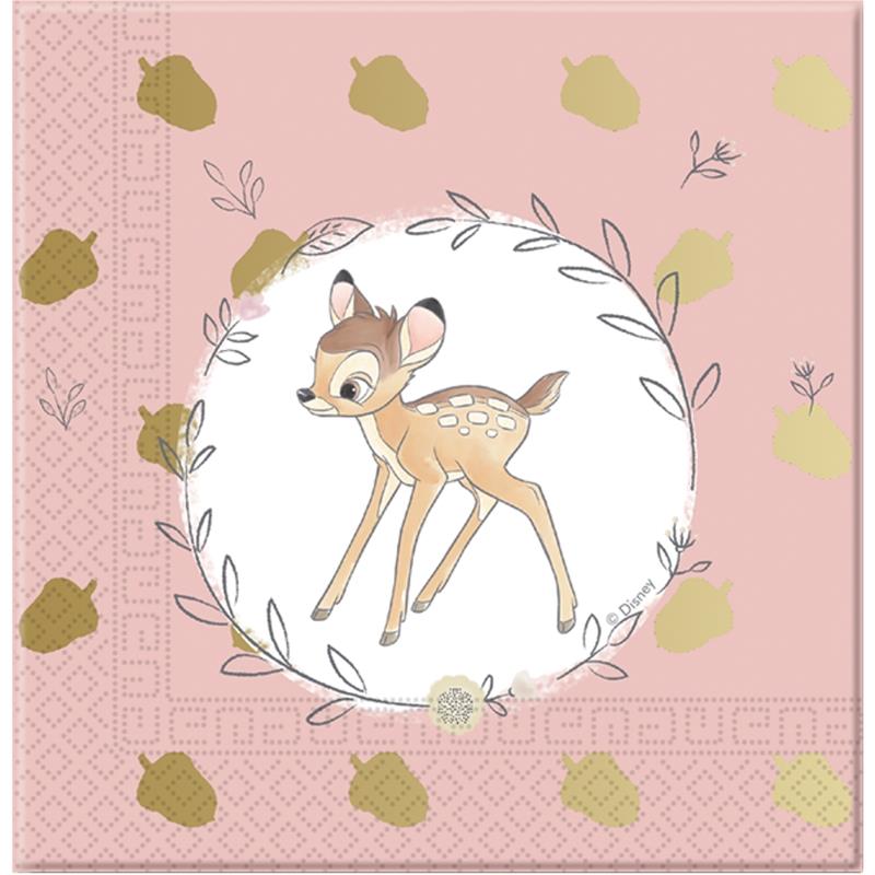 Bambi Party Pack: Tableware Kit for 8 - 48 Guests