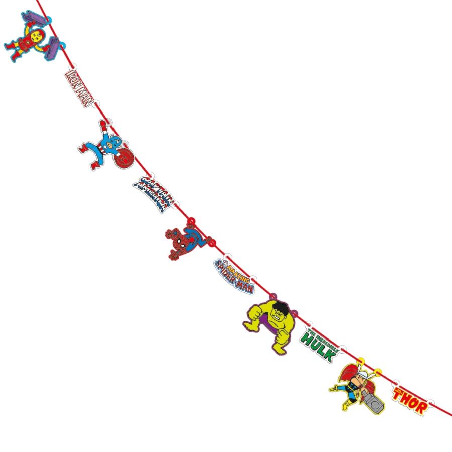 Avengers Comics Banner: Marvel Pop Art Banner 1.5 metres | Party Save Smile