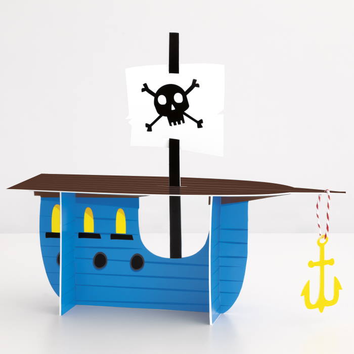 Pirate Ship Table Centrepiece Decoration | Party Save Smile
