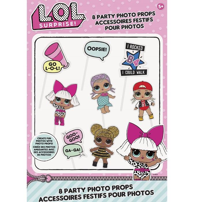 Lol Surprise Photo Booth Party Props | Party Save Smile
