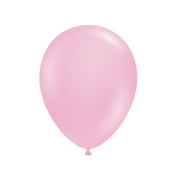 Tuftex Pink Latex Balloons 5 inches | Party Save Smile