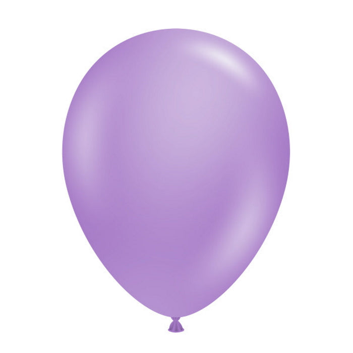Tuftex Lavender Latex Balloons 11 inches | Party Save Smile