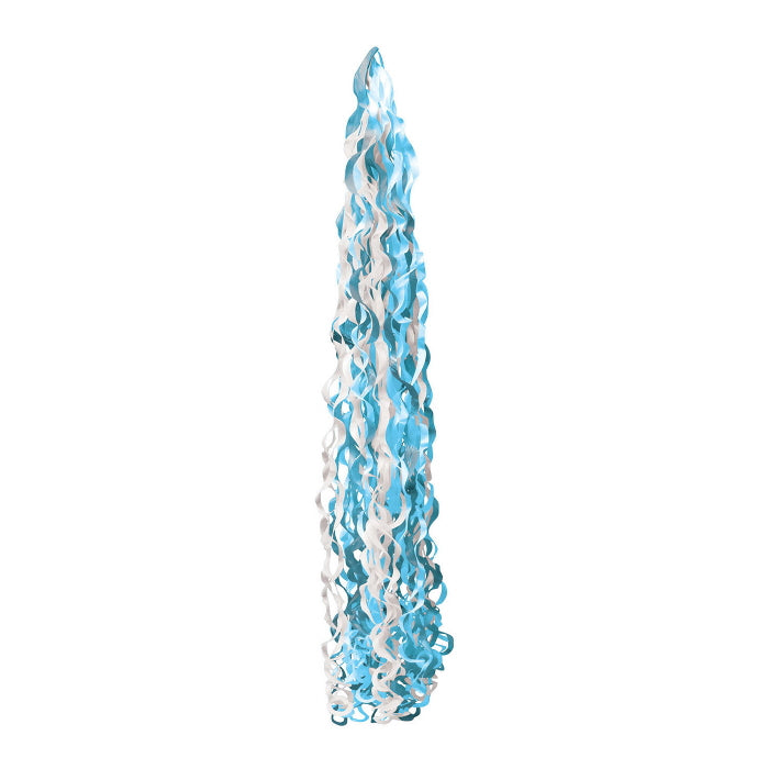 Blue Paper Balloon Tassel Decoration 86cm | Party Save Smile