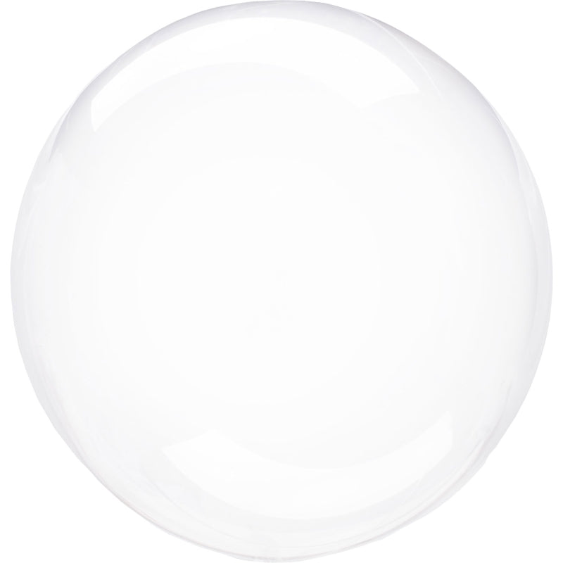 Clear transparent bubble party balloon