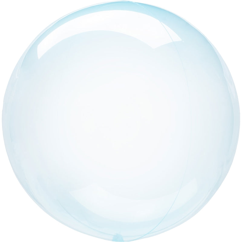 Anagram Clearz Balloon: Blue Transparent 18 inches | Party Save Smile