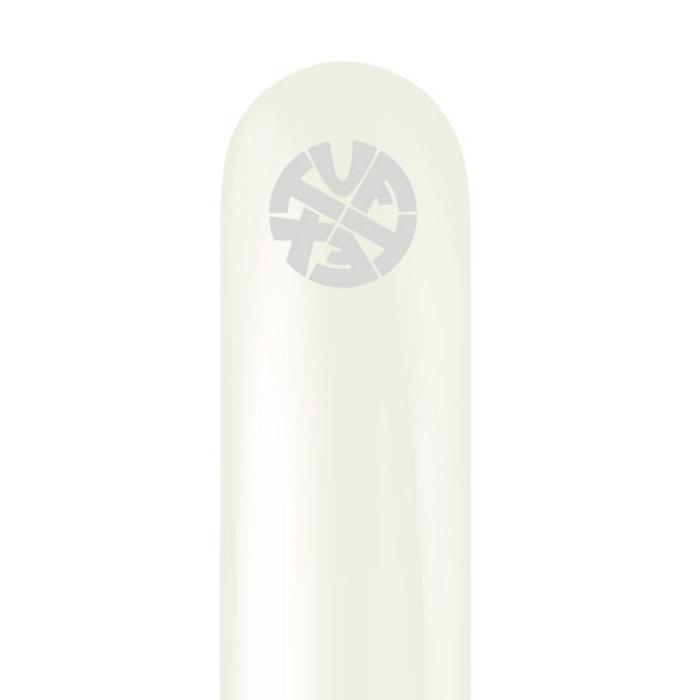 Tuftex White Latex Balloons 260 | Party Save Smile