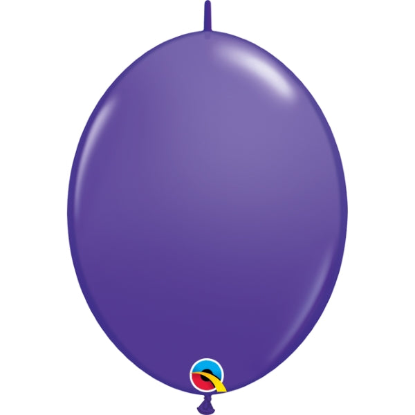 Quick Link Balloons - Purple Violet Qualatex 6 inch | Party Save Smile