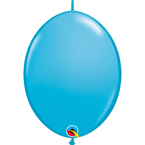 Robins Egg Blue Quick Link Balloons 6 inch | Party Save Smile