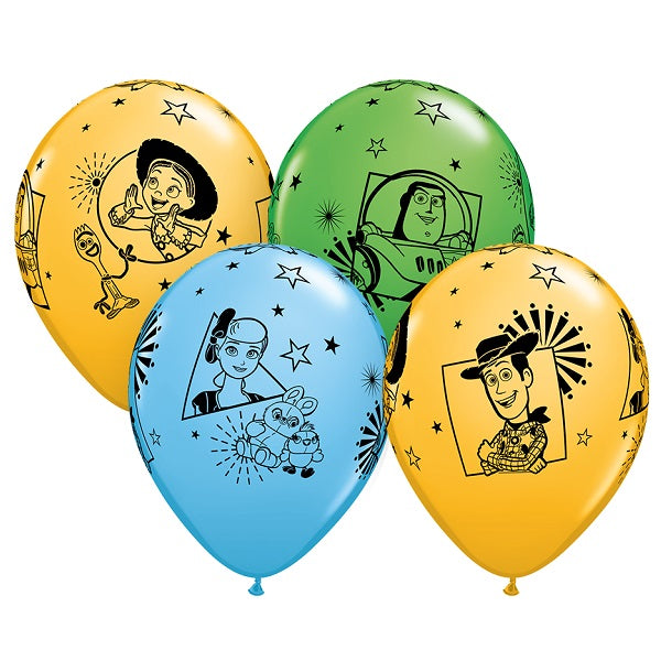Toy Story 4 Latex Balloons Woody, Buzz, Forky