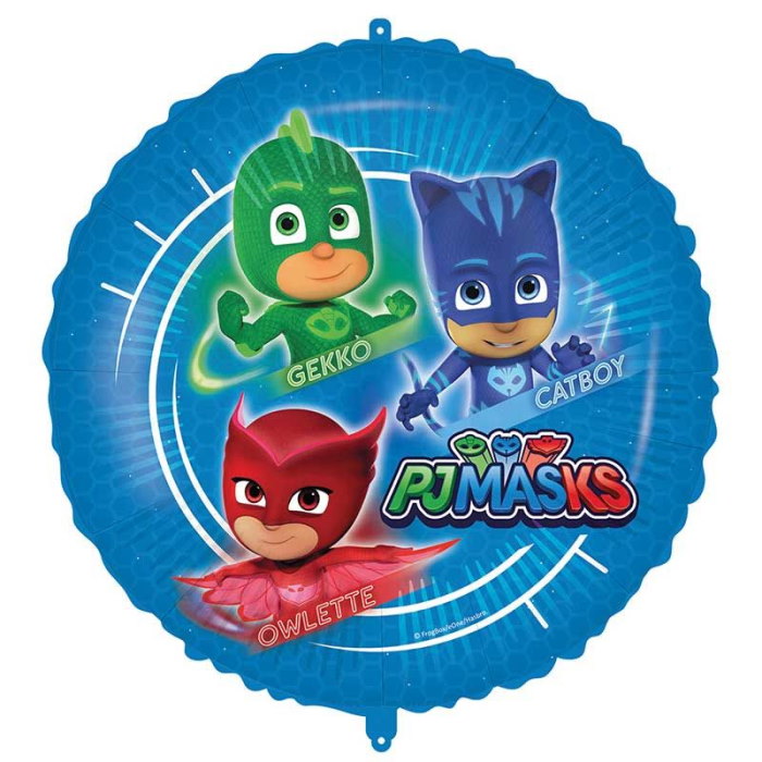 PJ Masks Foil Balloon 18 inches | Party Save Smile