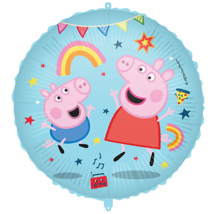 Peppa Pig Messy Play Foil Balloon 18 inches | Party Save Smile