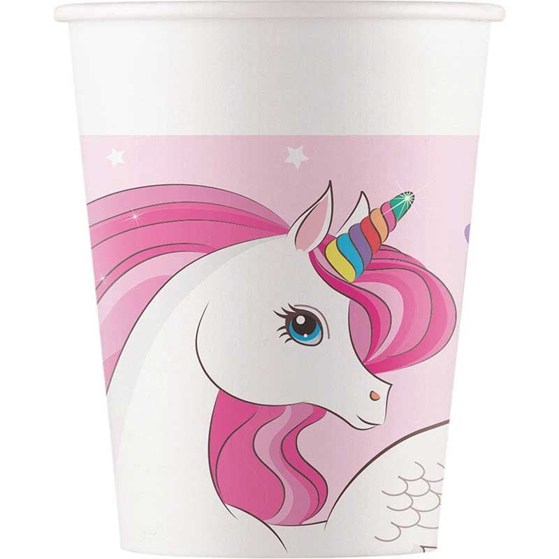 Rainbow Unicorn Tableware Party Kit
