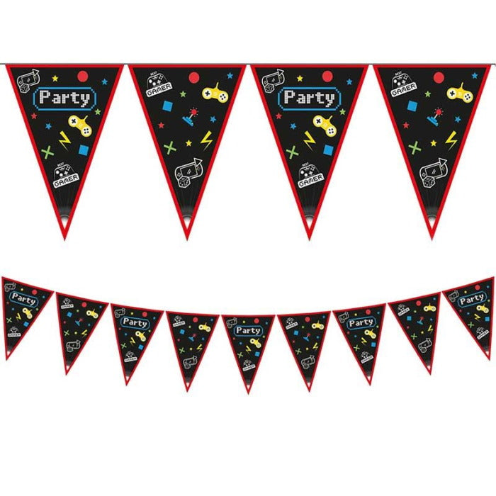 Gamer Bunting Banner 2.3 metres | Party Save Smile