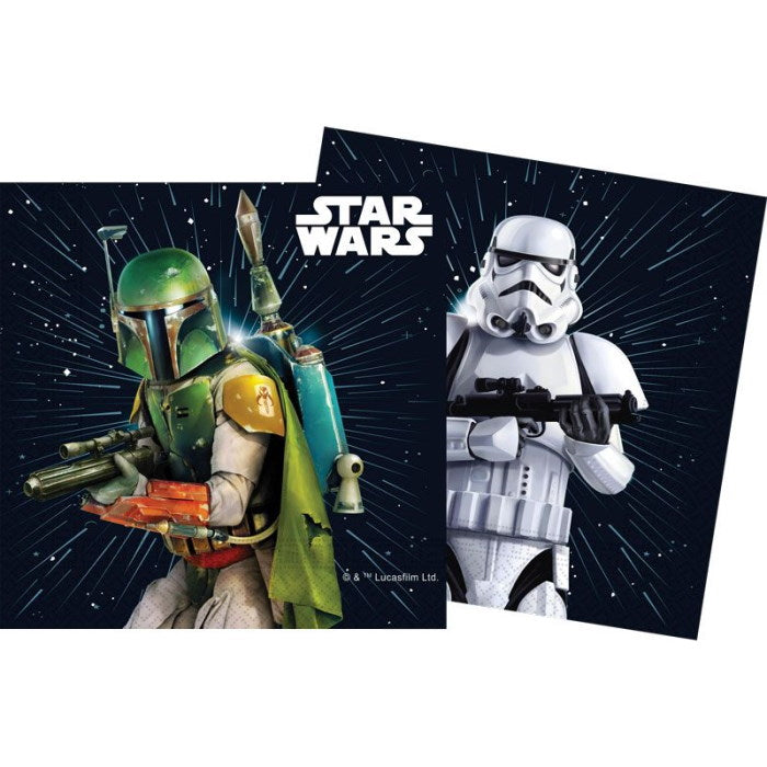 Star Wars Galaxy Napkins Pack of 20 | Party Save Smile