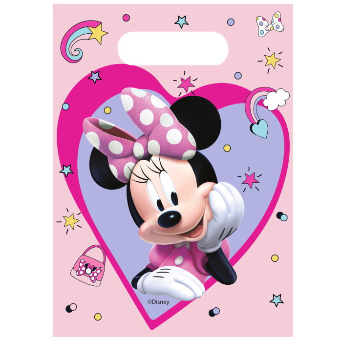 Minnie Mouse Junior Party Bags 6 Pack | Party Save Smile