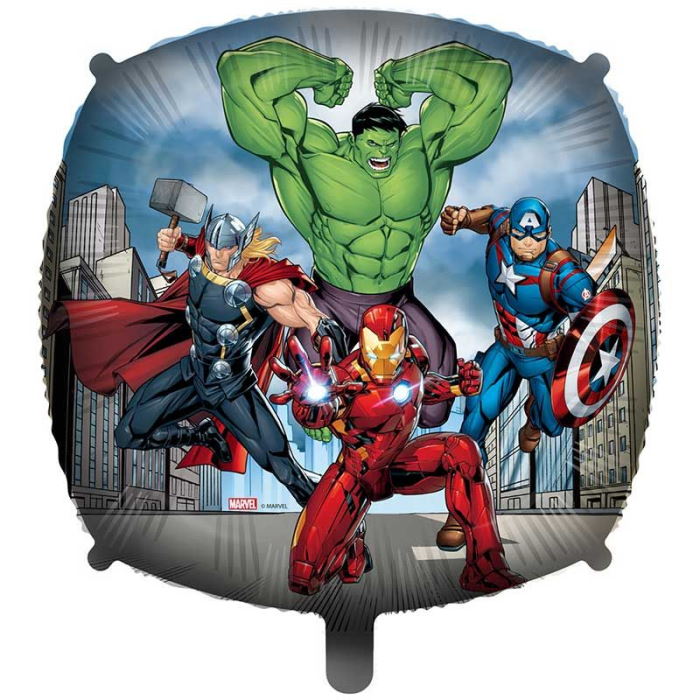Avengers Square Foil Balloon 18 inches | Party Save Smile