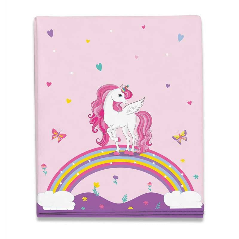 Reusable Rainbow Unicorn Table Cover 120 x 180cm | Party Save Smile