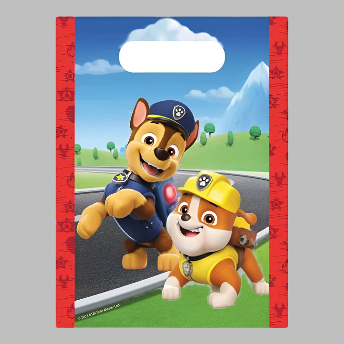 Paw Patrol Rescue Heroes Party Bags 4 Pack