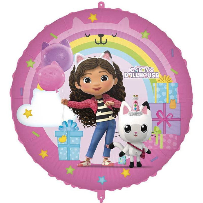Foil Gabby's Dollhouse Balloon 18 inches | Party Save Smile