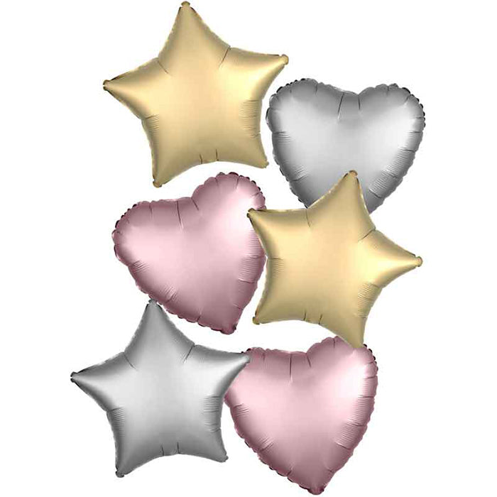 Mixed Metallic Balloon Bunch | Party Save Smile