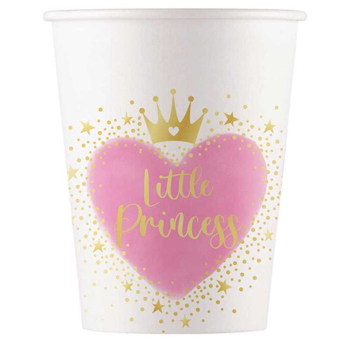 Little Princess Party Cups Pack of 8 | Party Save Smile