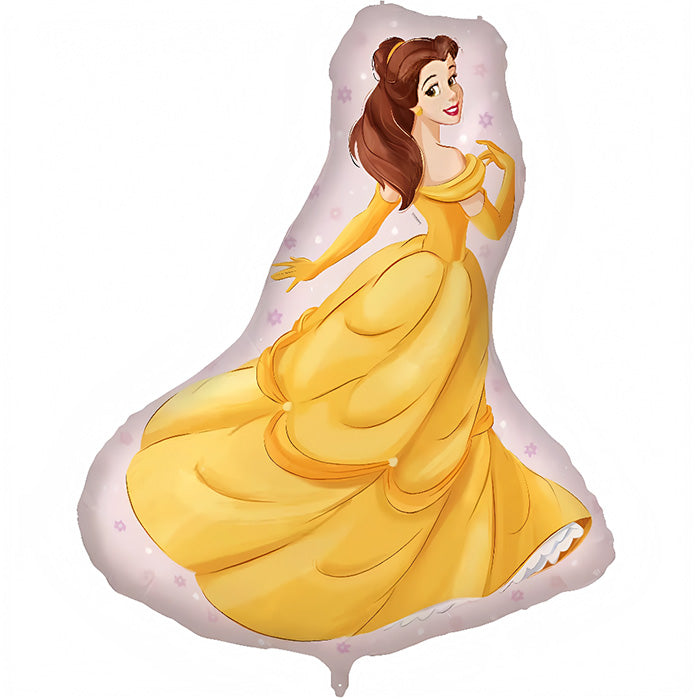 Princess Belle Shaped Foil Balloon 38 Inches | Party Save Smile