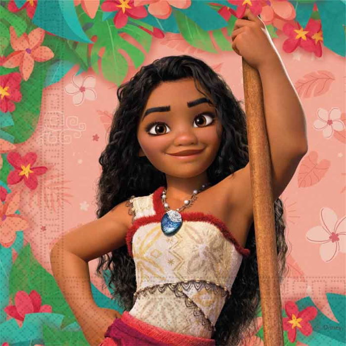 Moana Napkins 20 Pack Paper Party Serviettes | Party Save Smile