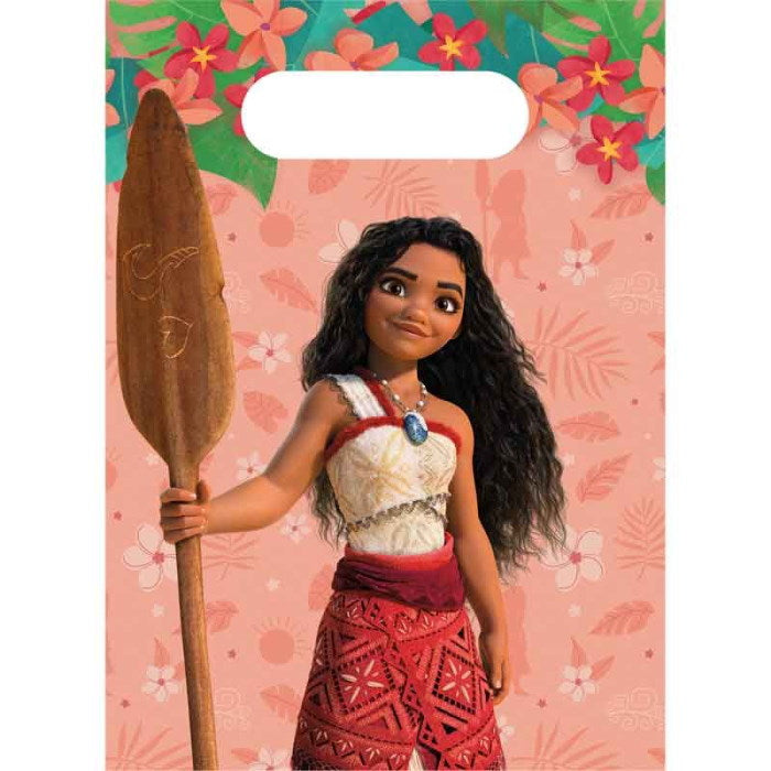 Moana Paper Party Bags 4 Pack | Party Save Smile