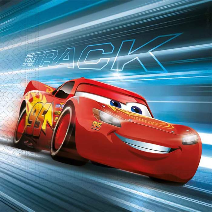 Disney Cars Napkins 20 Pack (Victory is Mine) | Party Save Smile