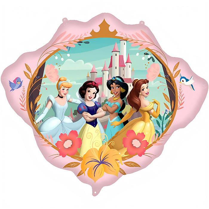 Disney Princess Crown Foil Balloon 37 Inches | Party Save Smile