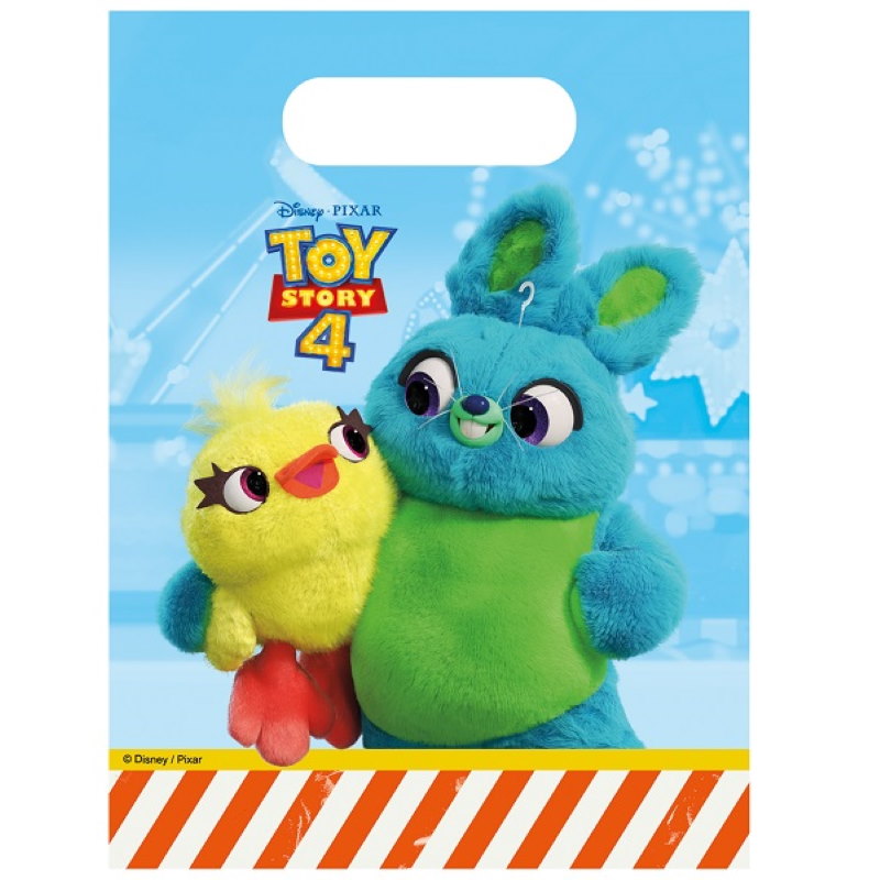 Toy Story 4 Party Favour Loot Bags Pack of 6 | Party Save Smile