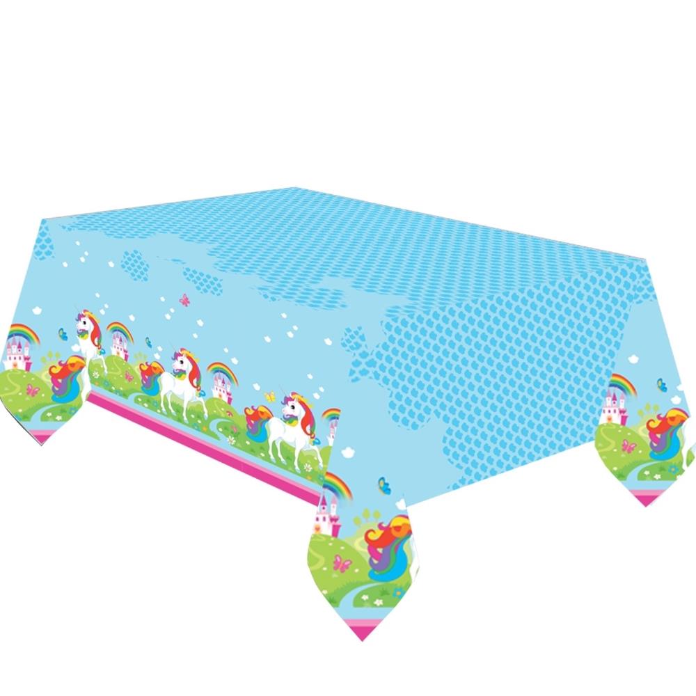 Unicorn Plastic Party Tablecloth | Party Save Smile