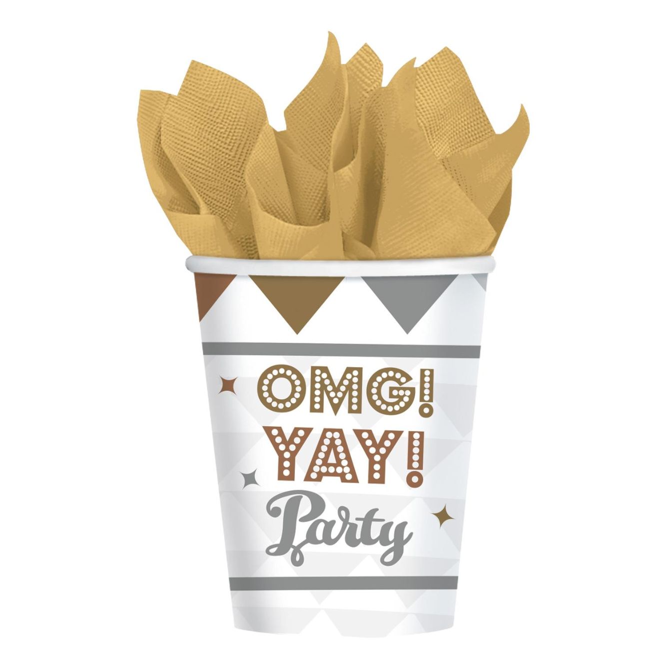 OMG! Engagement Party Cups Pack of 8 | Party Save Smile