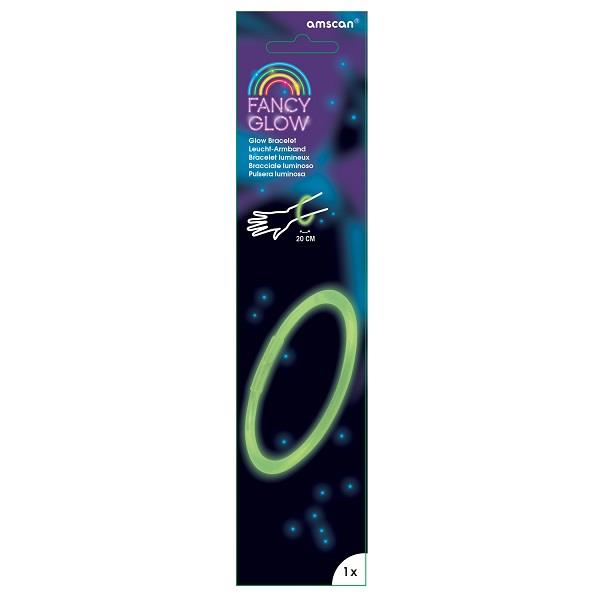 Fancy Glow Stick | Glow in the Dark Bracelet Green (single) | Party Save Smile