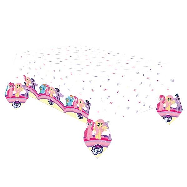 My Little Pony Tablecloth: Plastic Party Tablecover 120 x 180cm | Party Save Smile