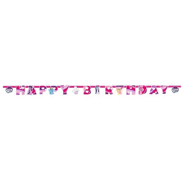 My Little Pony Happy Birthday Banner 1.3 Metres | Party Save Smile