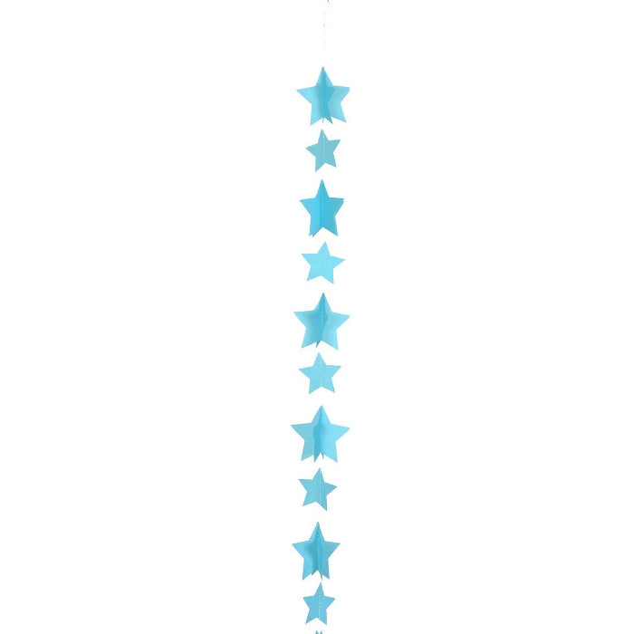 Blue Stars Balloon Tail 1.25 Metres | Party Save Smile