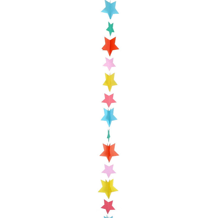 Multicoloured Stars Balloon Tail | Party Save Smile